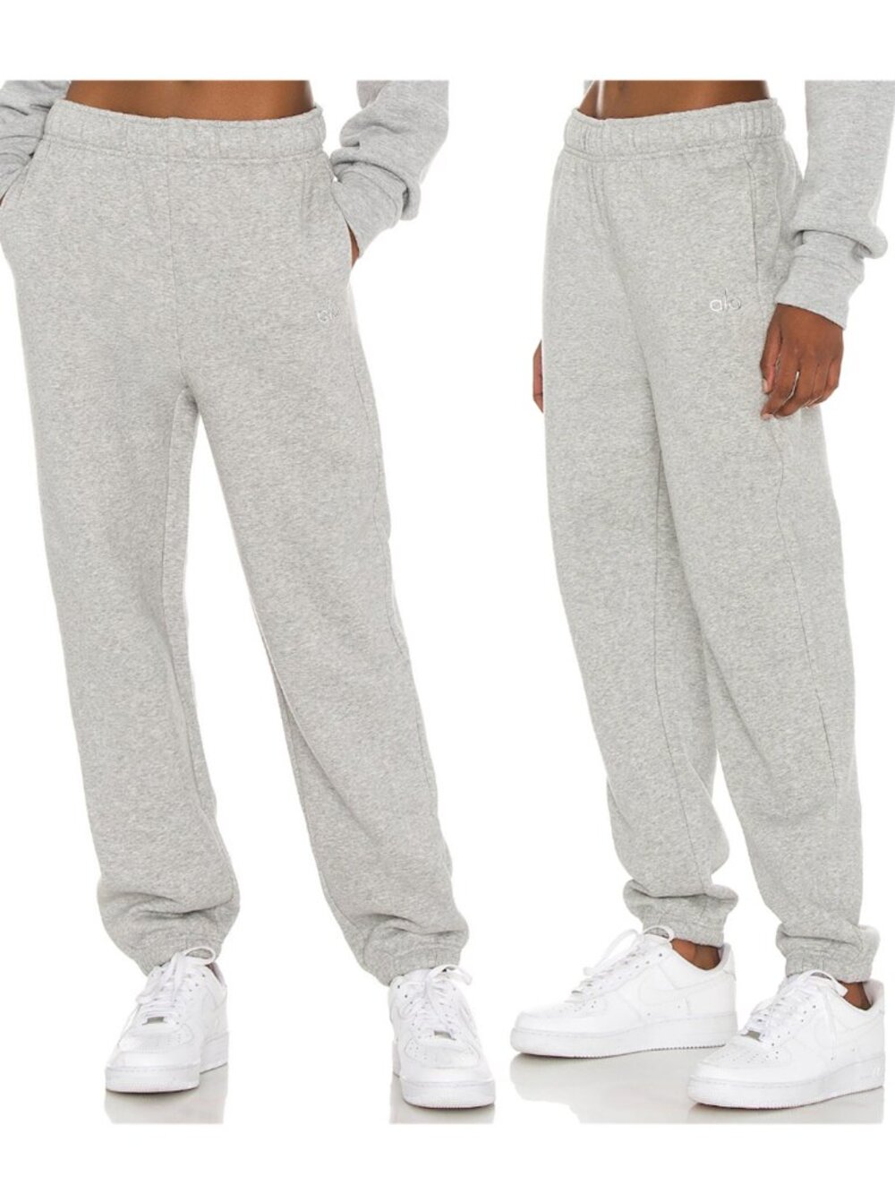 Alo Yoga Accolade Jogger Sweatpants Heather Grey NWT Size Small
